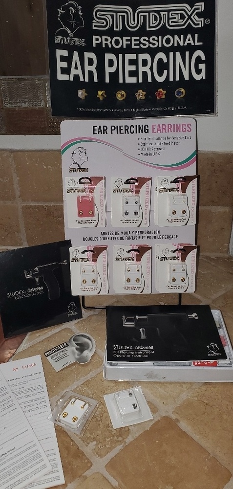 Studex ear piercing kit( NWOT)